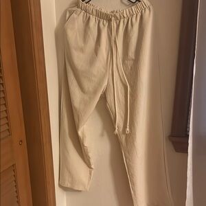 Women's Cream Pants